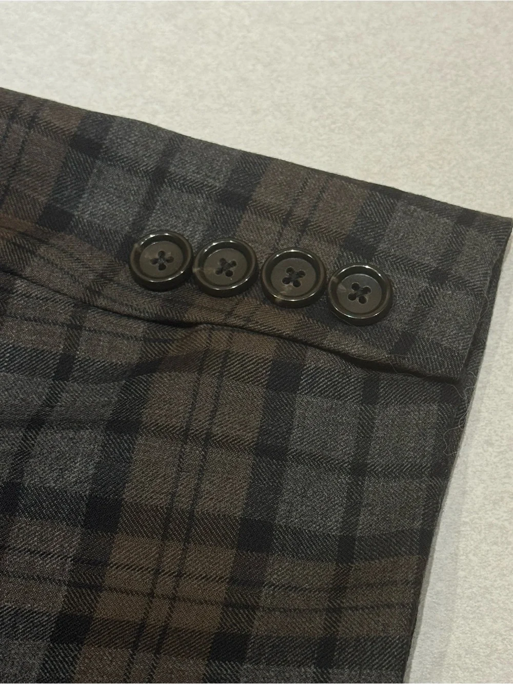 J.Crew Ludlow Men's Plaid Sport Coat in Blue and Brown